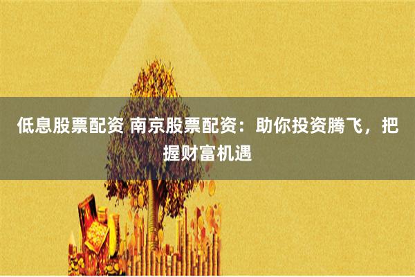 低息股票配资 南京股票配资：助你投资腾飞，把握财富机遇