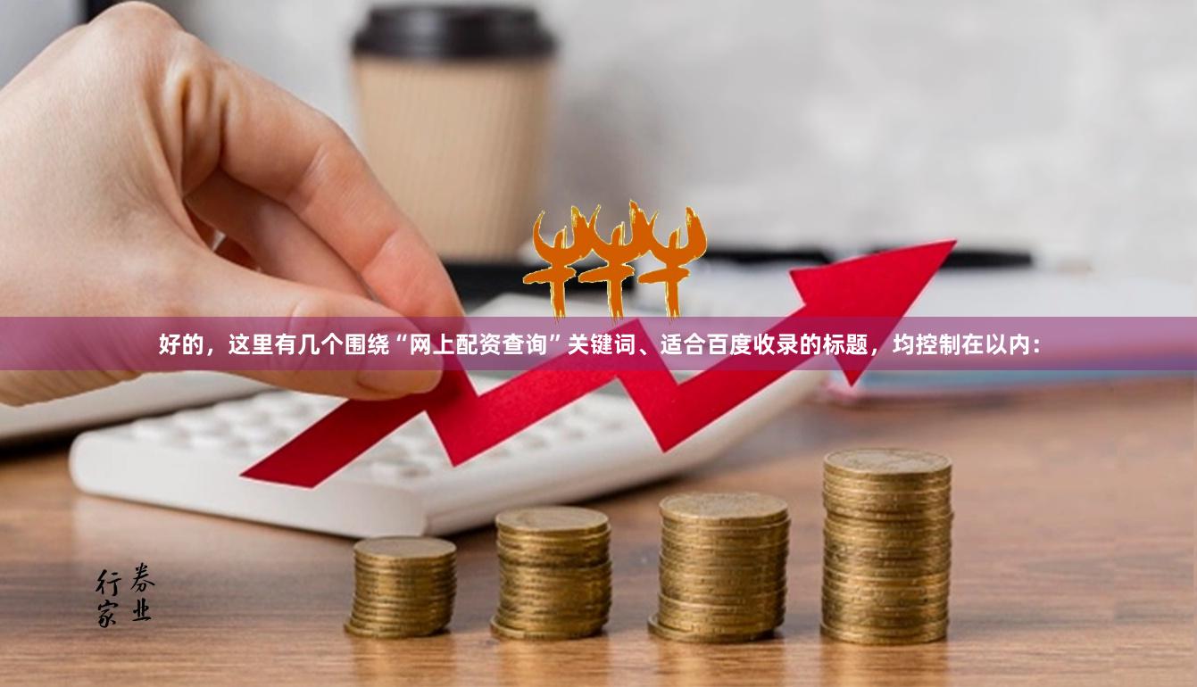 好的，这里有几个围绕“网上配资查询”关键词、适合百度收录的标题，均控制在以内：