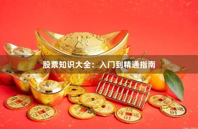 股票知识大全：入门到精通指南